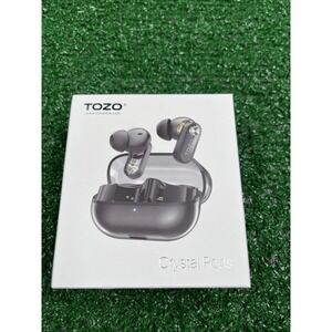 TOZO Crystal Pods Hybrid Active Noise Cancelling Wireless Earbuds Bluetooth 5.4